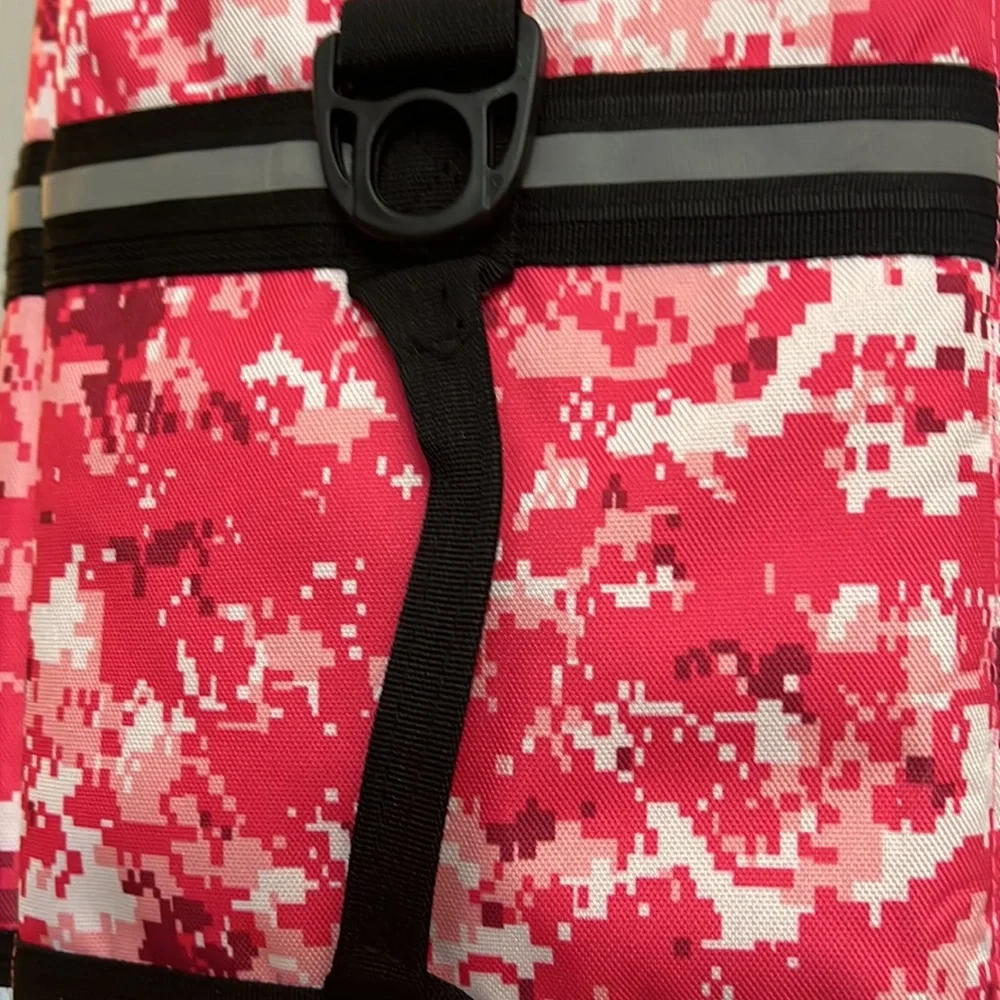 Dog Life Jackets with Extra Padding Pet Safety Camo Pink, XXL